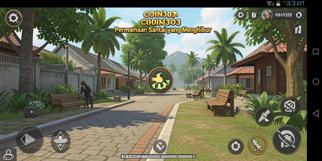 Tampilan gameplay COIN303 yang seru dan menarik.