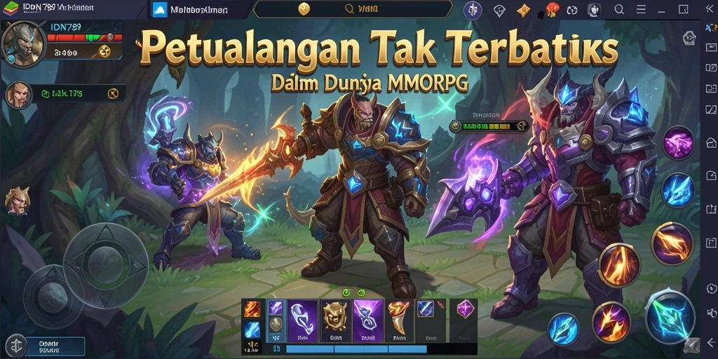 Tampilan gameplay menarik dari IDN789 dengan aksi petualangan seru.