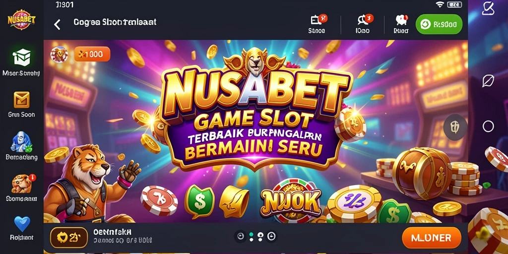 Tampilan gameplay slot yang memukau dan mengasyikkan dalam NUSABET.