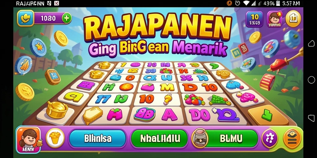 Tampilan gameplay seru RAJAPANEN di layar perangkat Anda.